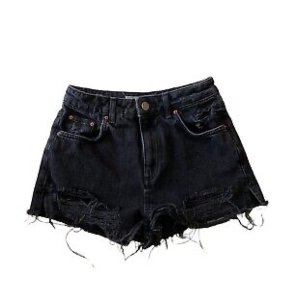 Topshop Pants - TopShop Moto Mom Shorts